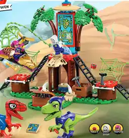LEGO Spidey en Gobby's raptorstrijd bij de boomhut aanbieding