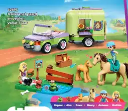 LEGO Trailer met paard en veulen aanbieding