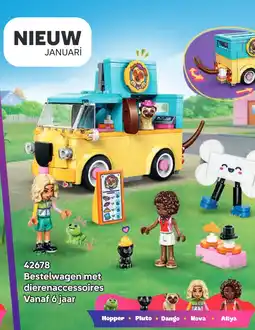 LEGO Bestelwagen met dierenaccessoires aanbieding