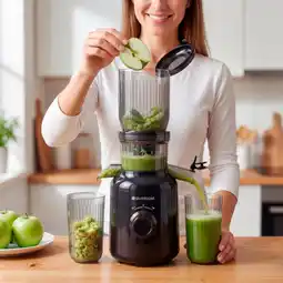 Action Silvergear slowjuicer aanbieding