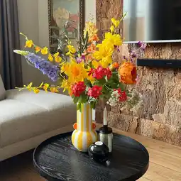 Action Luxe kleurrijk kunstboeket aanbieding