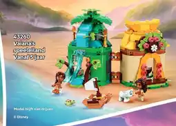 LEGO Vaiana's speeleiland aanbieding