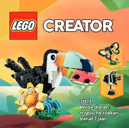 LEGO Wilde dieren: tropische toekan aanbieding