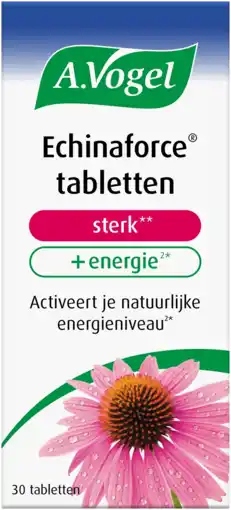 De Online Drogist A.Vogel Echinaforce Sterk** + Energie* Tabletten aanbieding