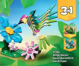 LEGO 31384 Wilde dieren: kleurrijke kolibrie aanbieding
