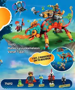 LEGO Mateo's vuurkameleon aanbieding
