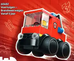 LEGO Voertuigen - Brandweerwagen aanbieding