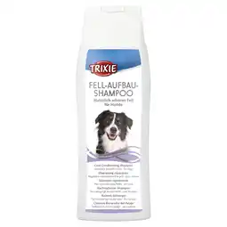 Zooplus Dubbelpak: 2x250ml Trixie Vachtopbouwende Shampoo Hond aanbieding