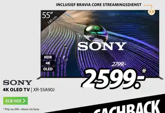 Expert Sony 4k oled tv aanbieding