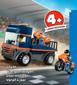 LEGO Transportwagen voor motoren aanbieding
