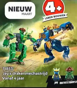 LEGO Jay's drakenmechastrijd aanbieding