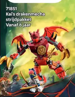 LEGO Kai's drakenmecha strijdpakket aanbieding