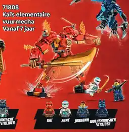 LEGO Kai's elementaire vuurmecha aanbieding