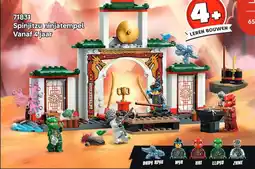 LEGO Spinjitzu ninjatempel aanbieding