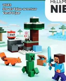 LEGO Steve's Taiga-avontuur aanbieding