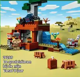 LEGO De gordeldieren bij de mijn aanbieding