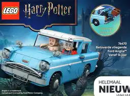 LEGO Betoverde vliegende Ford Anglia aanbieding