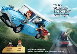 LEGO 76424 Vliegende Ford Anglia aanbieding