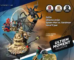LEGO 76334 Ultieme strijd: Spider-Man vs. Sandman aanbieding