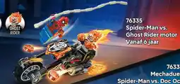 LEGO Spider-Man vs. Ghost Rider motor aanbieding