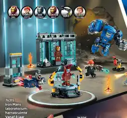 LEGO Iron Mans laboratorium: harnasruimte aanbieding