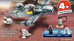 LEGO Mando en Grogu's N-1 Starfighter aanbieding