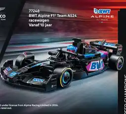 LEGO BWT Alpine F1 Team A524 racewagen aanbieding