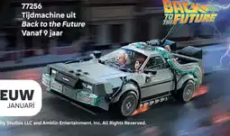 LEGO Tijdmachine uit Back to the Future aanbieding