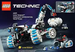 LEGO Lunar Outpost maanrover ruimtevoertuig aanbieding