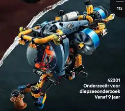 LEGO Onderzeeër voor diepzeeonderzoek aanbieding