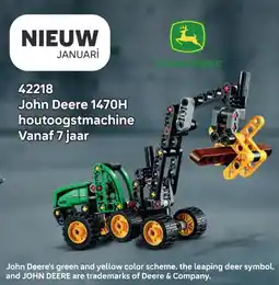 LEGO John Deere 1470H houtoogstmachine aanbieding