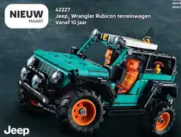 LEGO Jeep Wrangler Rubicon terreinwagen aanbieding