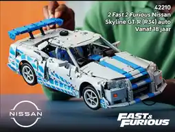 LEGO 2 Fast 2 Furious Nissan Skyline GT-R (R34) auto aanbieding