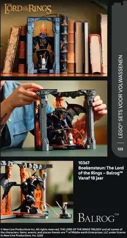 LEGO Boekensteun: The Lord of the Rings - Balrog aanbieding