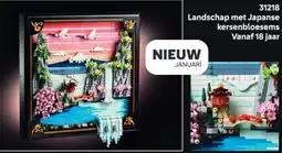 LEGO Landschap met Japanse kersenbloesems aanbieding