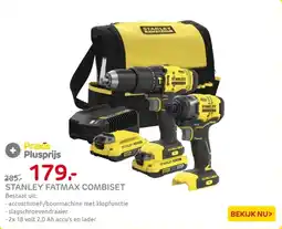 Praxis Stanley fatmax combiset aanbieding