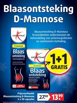 Lucovitaal Blaasontsteking D-Mannose aanbieding