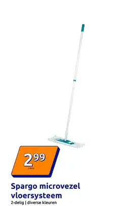 Action Spargo microvezel vloersysteem aanbieding