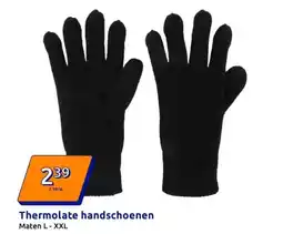 Action Thermolate handschoenen aanbieding