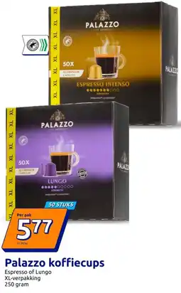 Action Palazzo koffiecups aanbieding