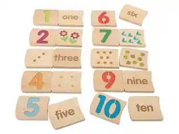 Lidl lupilu Montessori memory (Memory rekenspel) aanbieding