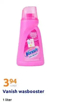 Action Vanish wasbooster aanbieding