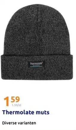 Action Thermolate muts aanbieding