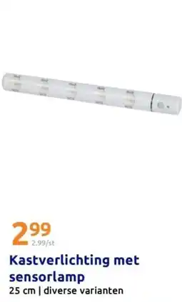 Action Kastverlichting met sensorlamp aanbieding