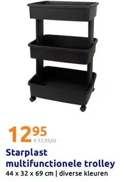 Action Starplast multifunctionele trolley aanbieding