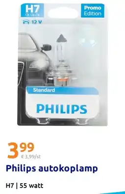 Action Philips autokoplamp aanbieding