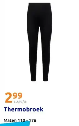 Action Thermobroek aanbieding