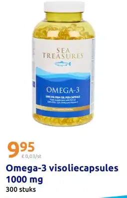 Action Omega-3 visoliecapsules 1000 mg aanbieding