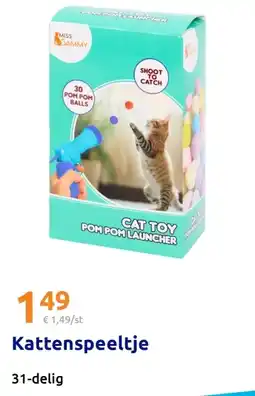 Action Kattenspeeltje aanbieding