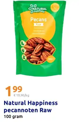 Action Natural Happiness pecannoten Raw aanbieding